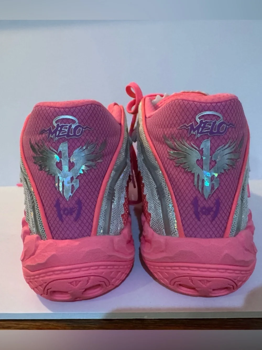 Puma Lamelo ball MB.05 world tour shoes pink purple size 11
